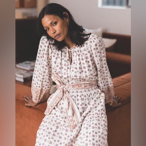 NWT CLEOBELLA BLAKELY MIDI DRESS SIZE MEDIUM - Picture 2 of 16